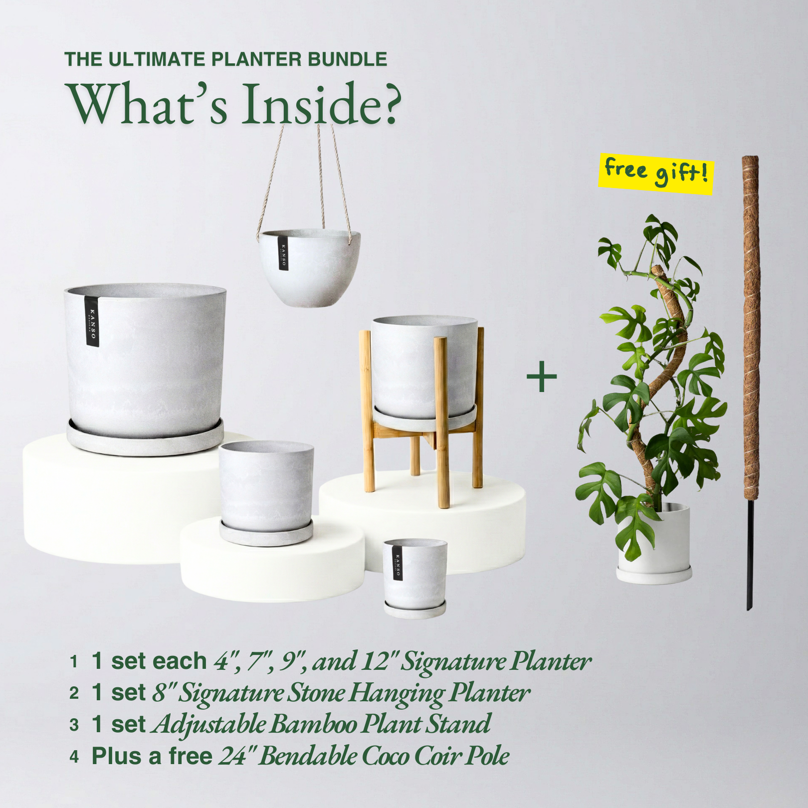 plant pot bundle The Ultimate Planter Set Bundle