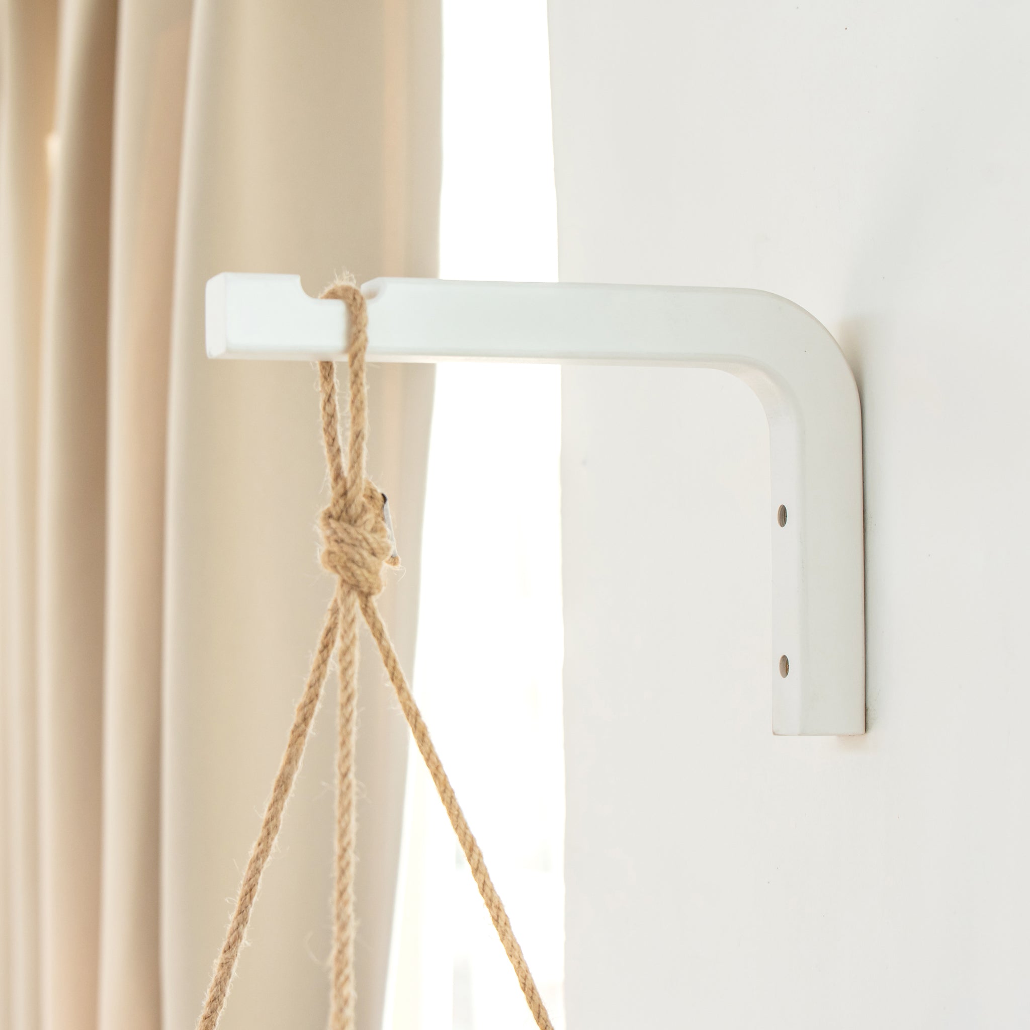 wooden plant hanger bracket Wooden Plant Hanger Hook – Kanso Designs