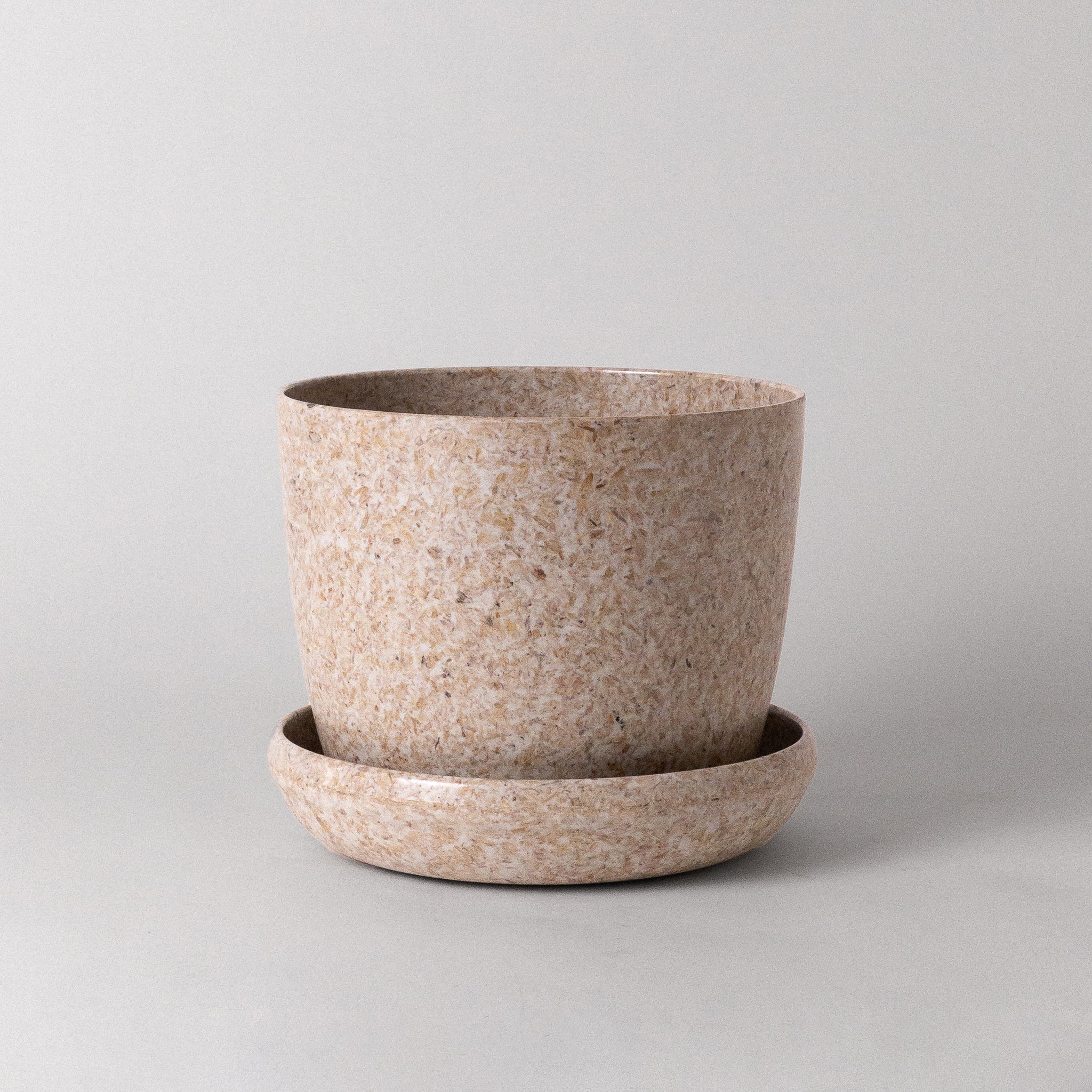 rice hull plant pots 7" Rice Husk Planter Pot – Kanso Designs