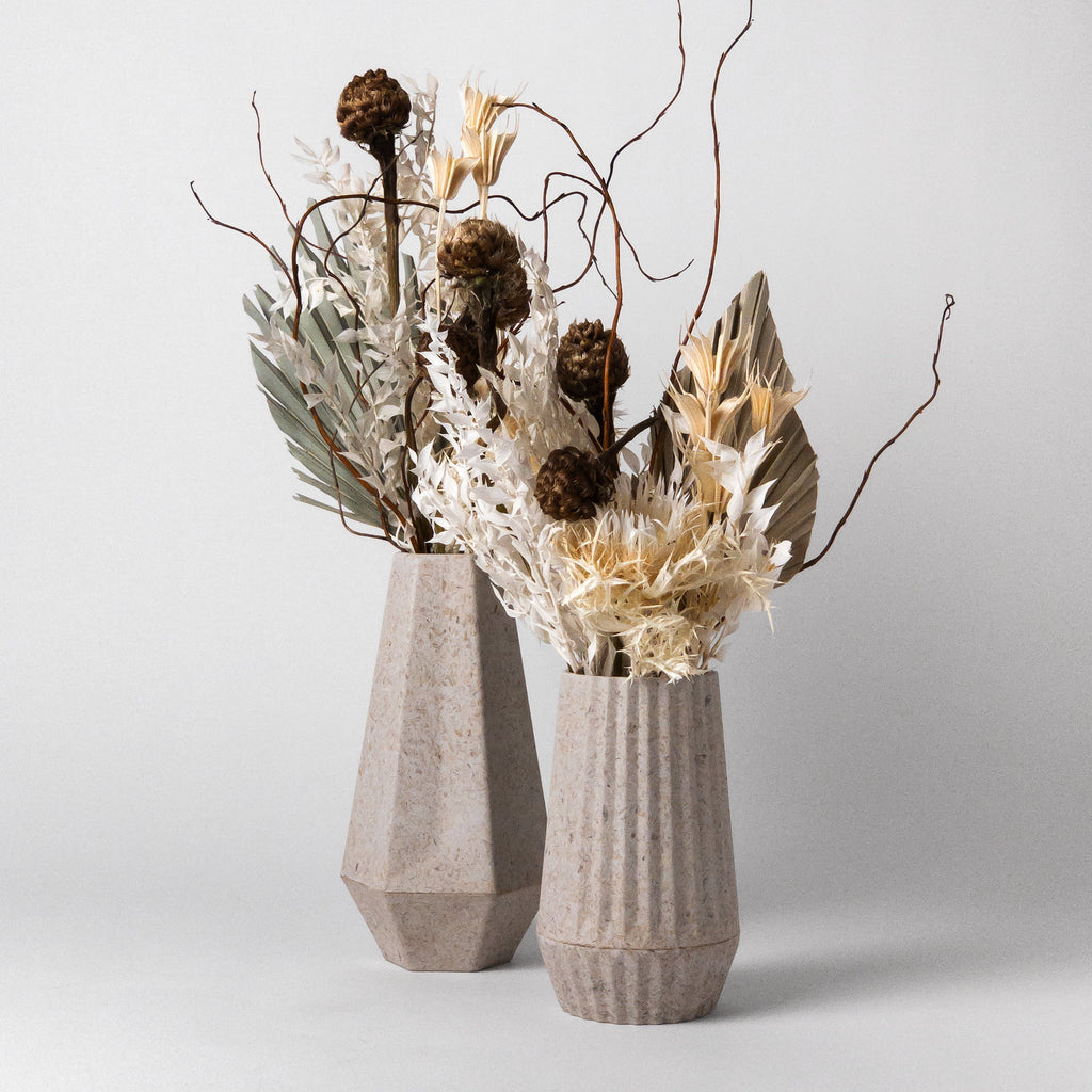 Modern-Beige-Dry-Flower-Vase-Set