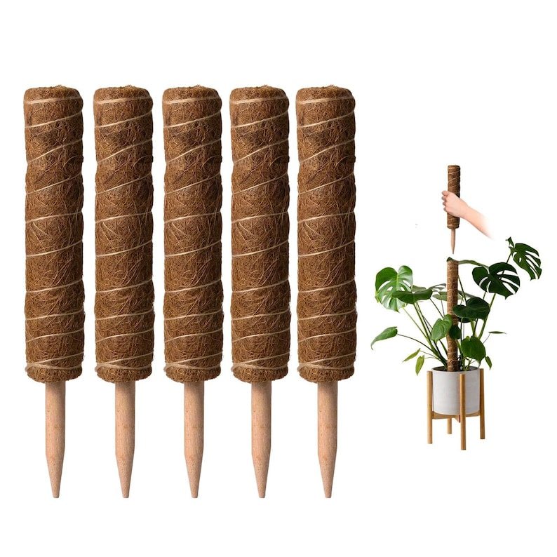 Two Pack | Coco Coir Pole for Plant Support (Large)